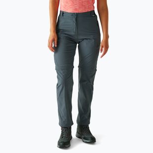 Damen-Trekkinghose REGATTA Travel Light Z/O Packaway II seal grey