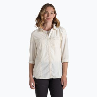 Women's Craghoppers NosiLife Adventure Langarm-Shirt III Meersalz-Trekking-Shirt