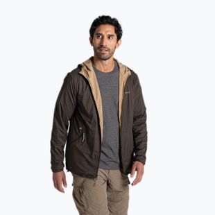 Men's Craghoppers NosiLife Ovis Reversible waldgrün / Steingut Windjacke