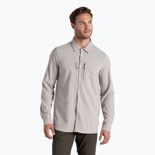 Craghoppers Herrenhemd NosiLife Long Sleeved Pro Shirt V pergament