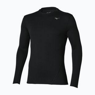 Lauf-Langarmshirt für Herren Mizuno Tech Thermal Charge Breath Thermo Long Sleeve Tee black