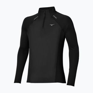 Lauf-Langarmshirt für Herren Mizuno Active Dryaeroflow Hybrid Long Sleeve Top Black