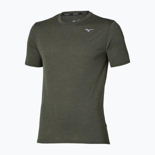 Herren-Laufshirt Mizuno Core Run Short Sleeve Tee forest night