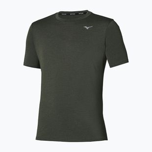 Herren-Laufshirt Mizuno Core Impulse Short Sleeve Tee forest night