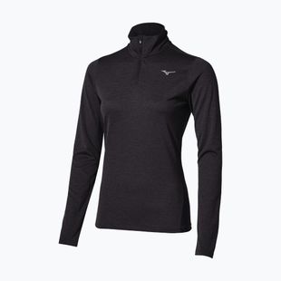 Laufpullover für Damen Mizuno Core Impulse Half Zip Long Sleeve Tee phantom
