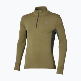 Laufsweatshirt für Herren Mizuno Active Warmalite Half Zip Long Sleeve Top martini olive