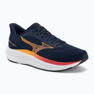Herren-Laufschuhe Mizuno Fortrush dress blues/Artisan's gold/tomato puree