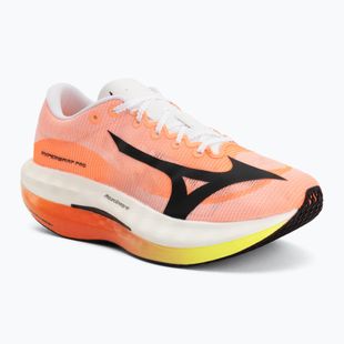 Laufschuhe Mizuno Hyperwarp Pro white/black/lava orange