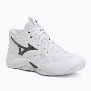 Volleyballschuhe Mizuno Wave Momentum Pro Mid white/metallic gray/black