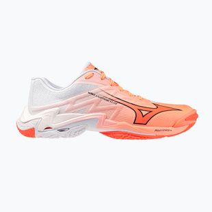 Volleyballschuhe Mizuno Wave Lightning Elite flamingo coral/lava orange/white