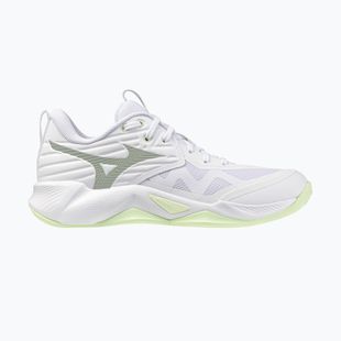 Damen-Volleyballschuhe Mizuno Wave Momentum Pro white/aqua gray/ambrosia