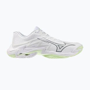 Damen-Volleyballschuhe Mizuno Wave Lightning Elite white/balsam green/ambrosia