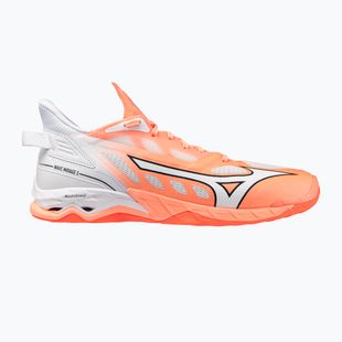 Handballschuhe Mizuno Wave Mirage 5 flamingo coral/white