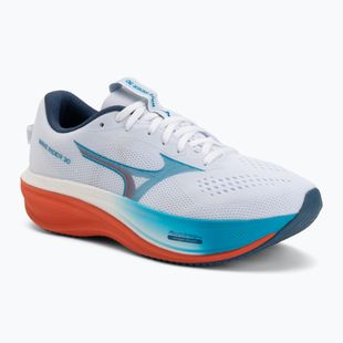 Herren-Laufschuhe Mizuno Wave Rider 30 white/blue jewel/orange