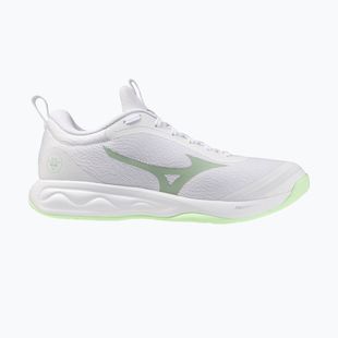 Damen-Volleyballschuhe Mizuno Wave Luminous Pro white/aqua gray/ambrosia