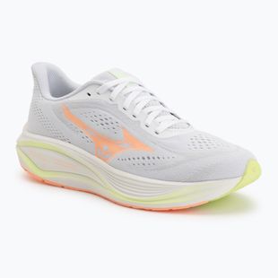 Laufschuhe für Damen Mizuno Neo Cosmo 2 white/flamingo coral/lime pulp