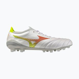 Fußballschuhe Mizuno Morelia Neo V β Japan AG white/lava orange/evening primrose