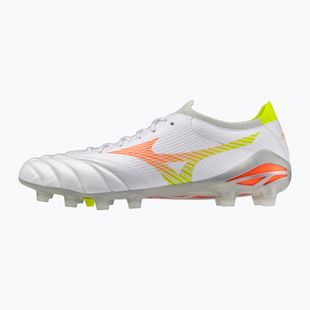 Fußballschuhe Mizuno Morelia Neo V β Pro FG white/lava orange/evening primrose
