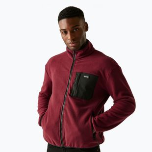 Herren-Fleecejacke REGATTA Frankie Full Zip dark maroon