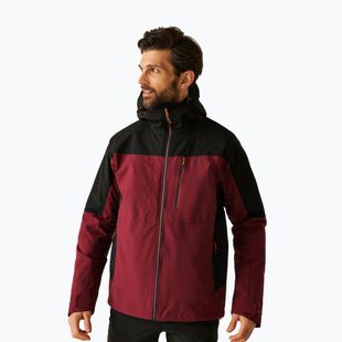 3-in-1 Herrenjacke REGATTA Wentwood dark maroon/black