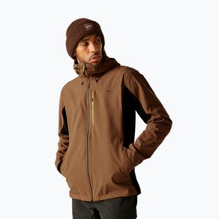 Herren-Softshelljacke REGATTA Birchdale II nut brown/black