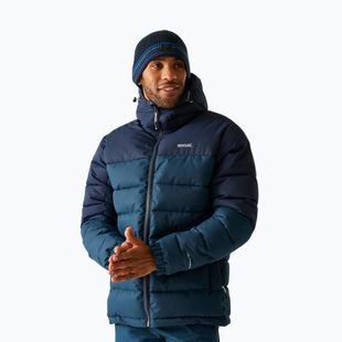 Gefütterte Herrenjacke REGATTA Aldthron moonlight denim/navy