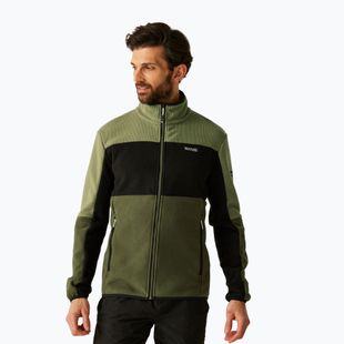 Herren Fleecejacke REGATTA Ormont oil green/black/olive night