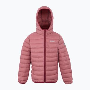 Kinderjacke REGATTA Hooded Marizion dusty rose/dark pimiento