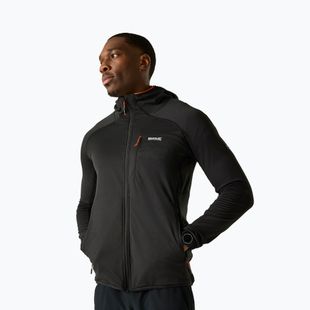 Herren-Trekkingsweatshirt REGATTA Kadley Midlayer black