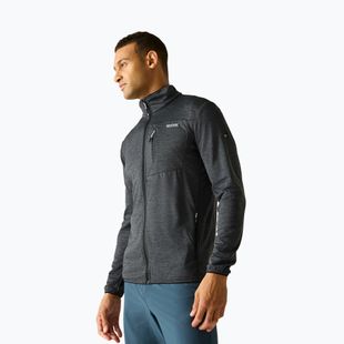 Herren-Trekkingsweatshirt REGATTA Hillden Midlayer dark storm