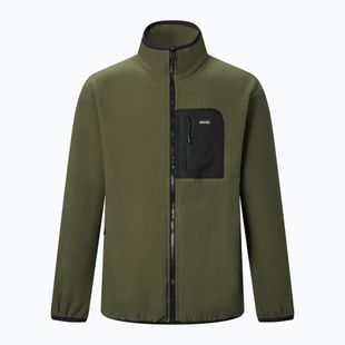 Fleecejacke für Herren REGATTA Frankie Full Zip Fleece dark khaki/black