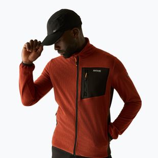 Fleecejacke für Herren REGATTA Eadle burnt henna/black