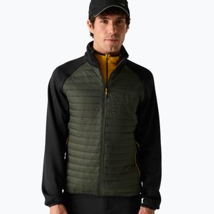 Herren-Hybridjacke REGATTA Clumber Hybrid dark khaki/black/sunset