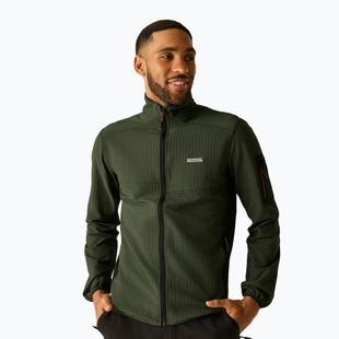 Herrenpullover REGATTA Baslinn dark khaki/black