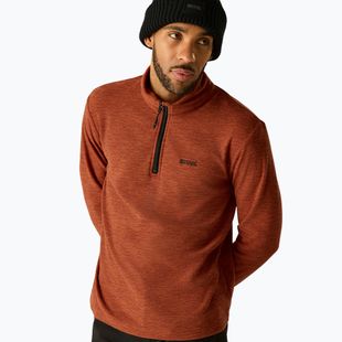 Fleecejacke für Herren Regatta Thompson Marl burnt henna