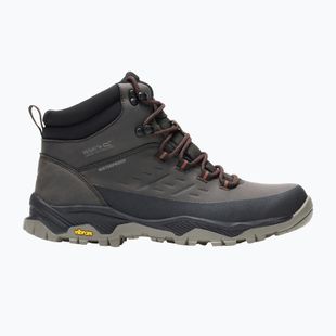 Herren-Trekkingstiefel REGATTA Blake peat/burnt henna