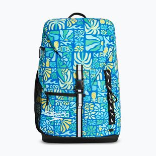 Schwimmrucksack Speedo Team Printed 35 l summer stamp deep sapphire