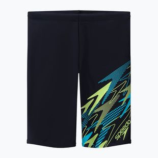 Jammer-Badehose für Herren Speedo Medley Logo Jammer anthracite/hyper teal