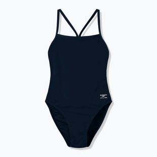 Damen-Einteiler Badeanzug Speedo Solid Endurancex V-Back 2.0 team black