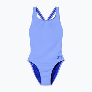 Damen-Einteiler Badeanzug Speedo Solid Powerback moonlight lavender
