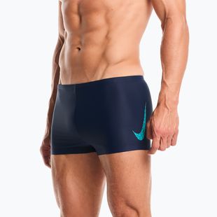 Badehose Nike Logo Graphic Square Leg energy