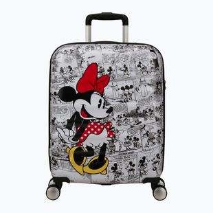 Reisekoffer American Tourister Disney Wavebreaker 36 l minnie comics white