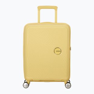 American Tourister Soundbox 41 l pastellgelber Reisekoffer