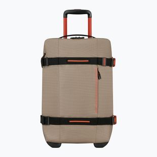 American Tourister Urban Track Duffle mit Rädern 55 l beige / orange Reisekoffer