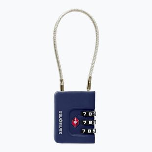 Vorhängeschloss Samsonite Cablelock 3 Dial TSA midnight blue