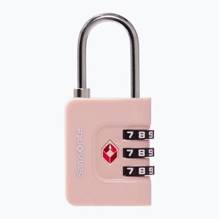 Vorhängeschloss Samsonite Combiblock 3 Dial TSA rose