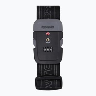 American Turister Luggage Gurt schwarz/grau