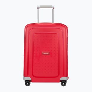 Samsonite S'cure Spinner Reisekoffer 34 l karminrot