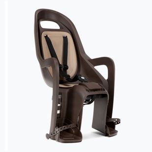 POLISPORT Groovy CFS FO Kinderfahrradsitz braun 8406100016