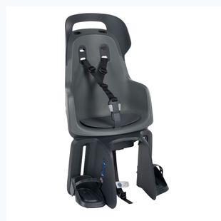 Bobike Go RS Gepäckträger Fahrradsitz grau/schwarz 8012600005